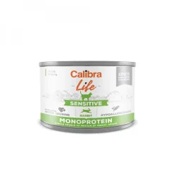 Calibra Cat Life Sensitive Królik 200g